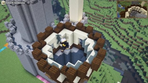 Minecraft | How to Build a Easy Castle | Small Castle Tutorial