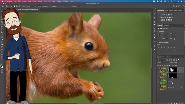 New and Updated Oil Paint Filter in Photoshop 2022! смотреть онлайн