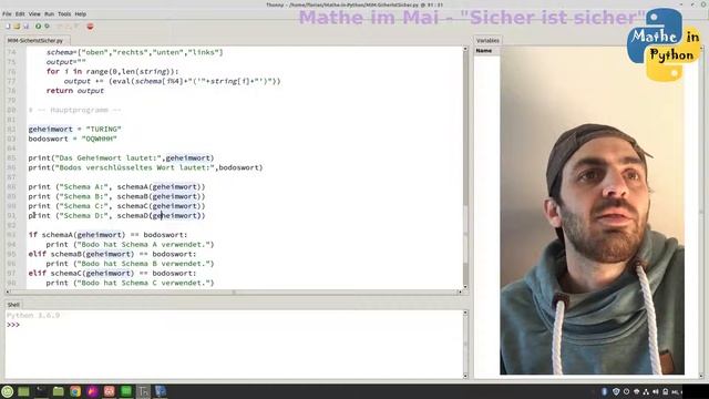 Mathe im Mai - gelöst mit Python: "Sicher ist sicher" (mit Florian) смотреть онлайн