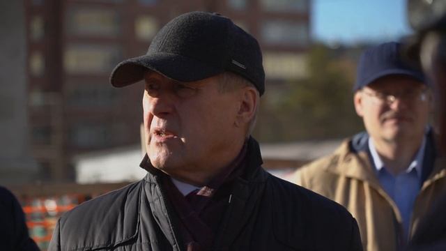 Ремонт пешеходного моста на ул. Сибревкома смотреть онлайн
