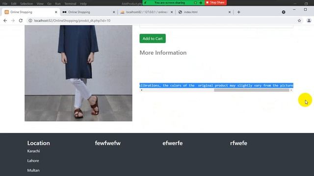 PHP View Product onm Web whic was Add through Admin Panel смотреть онлайн