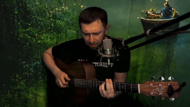 Парень красиво спел под гитару знаменитую песню Глызина