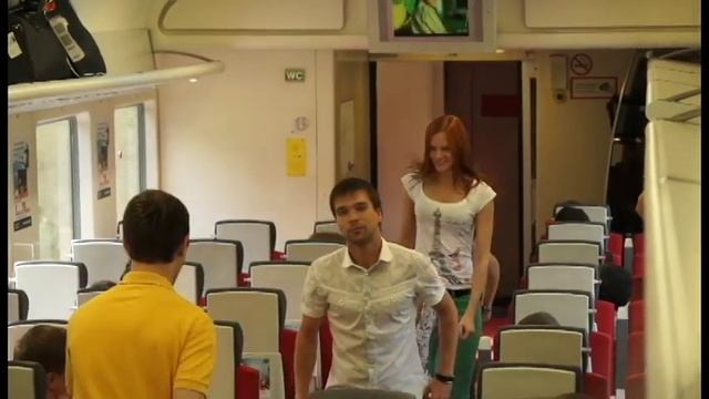 День железнодорожника. Флешмоб Аэроэкспресс