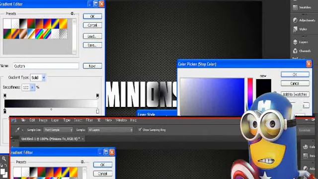 Как сделать красивый текст?!Photoshop cs6 смотреть онлайн