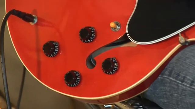 2000 Gibson '59 ES-335 Reissue Dot, cherry, Custom Shop Nashville, Historic Collection Part2 смотреть онлайн