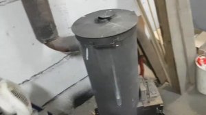 Печь Бубафоня в мастерской.