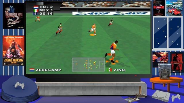 PS1 Alexi Lalas International Soccer Review смотреть онлайн