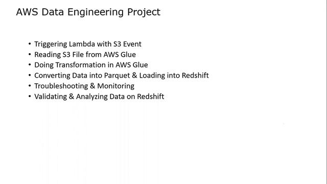 AWS Data Engineer by Jalaj | #redshift #glue #Athena #kinesis #iam #lamda #awsdataengineer #aws смотреть онлайн