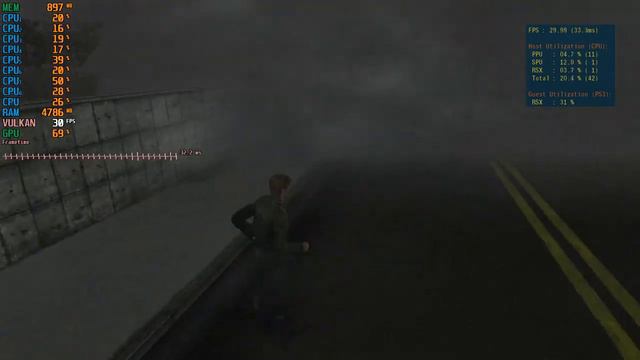 [RPCS3 0.0.6-8437] Silent Hill HD Collection | Vulkan | LLVM | R5 3400G | Benchmark смотреть онлайн