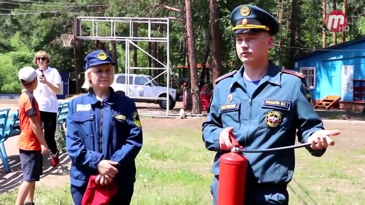 Урок безопасности в спортивно-оздоровительном лагере «Старт» смотреть онлайн