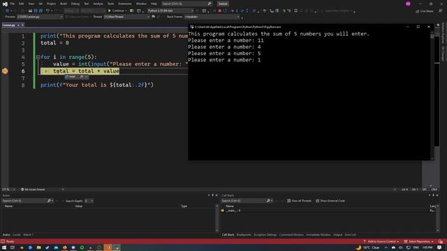 Python - 21 - For Loops Part II смотреть онлайн