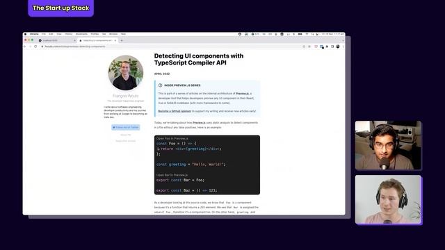 Preview React components directly in VsCode??!! "The Startup Stack" Episode 1 смотреть онлайн