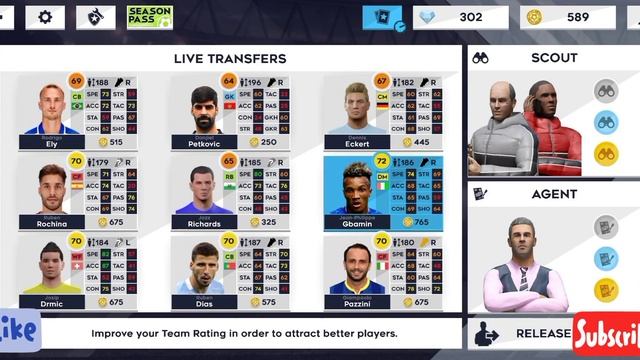 DLS 21 first legendary playar || 300 gems gems legend player смотреть онлайн