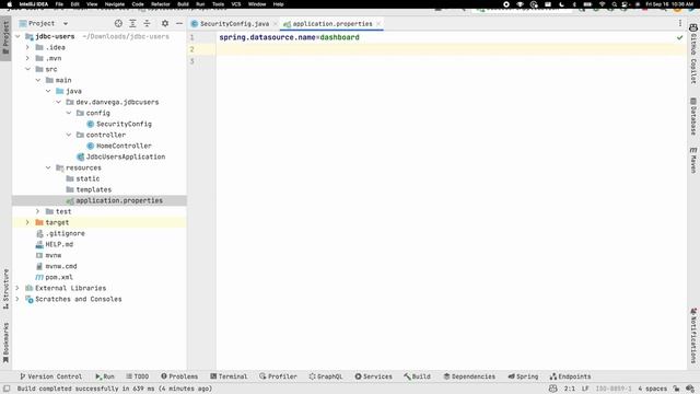 Spring Security JDBC: How to authenticate against a database in Spring Boot смотреть онлайн
