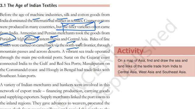 (P2C4 NCERT 10th History) Manual labor vs Steam power in Britain, Manchester Textiles start in Indi смотреть онлайн