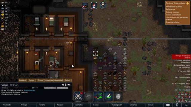 Rimworld Zombieland #2 El Preso Consigue Un Arma! смотреть онлайн