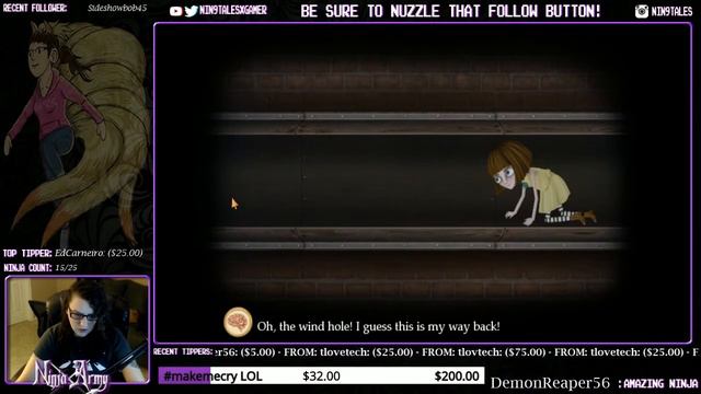 Nin9tales Plays Fran Bow (2) смотреть онлайн