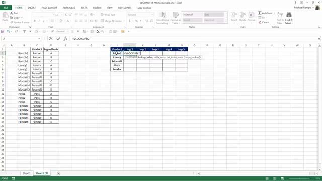 How To Convert A Vertical List Into A Table In Excel