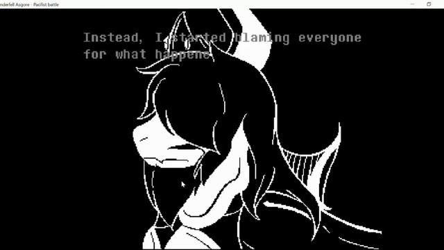 Underfell Asgore Pacifist Battle Spare Ending