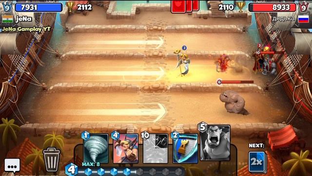 Castle crush - Stickers Troops Only!! - Castle crush Comment Challenge Gameplay смотреть онлайн