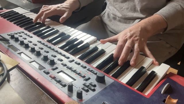 improvisation using VST instrument "keyscape" смотреть онлайн