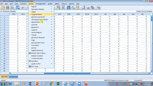 Linear Regression Analysis in SPSS, How to run Regression in SPSS смотреть онлайн