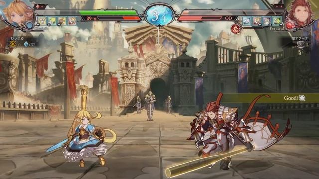 GBVS High Level Opoona (Percival) VS Wattufull (Charlotta) смотреть онлайн
