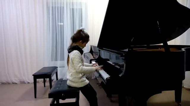 М.Шмитц "Микки - Маус" Валерия Холоденко (8 лет) 2 класс фортепиано смотреть онлайн