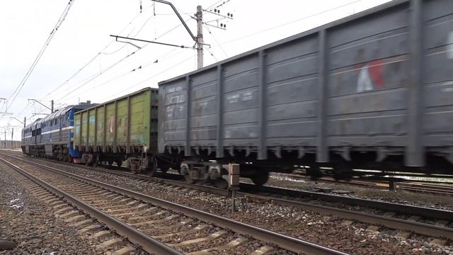 Синие Тепловозы 2ТЭ116! | Сборник Грузовых Поездов Фирмы Baltijas Ekspresis смотреть онлайн