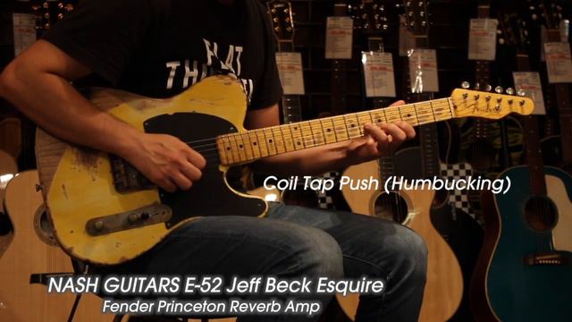 NASH GUITARS E-52 Jeff Beck Esquire - Fender Princeton Reverb Amp смотреть онлайн