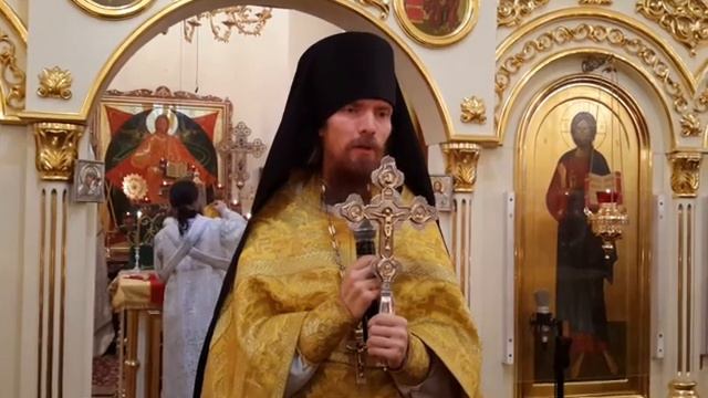 Проповедь наместника монастыря иеромонаха Михея в неделю 28-ю по Пятидесятнице смотреть онлайн