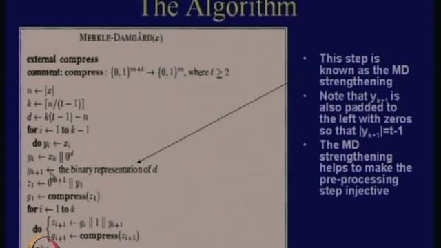 Cryptographic Hash Functions (Contd...1) смотреть онлайн