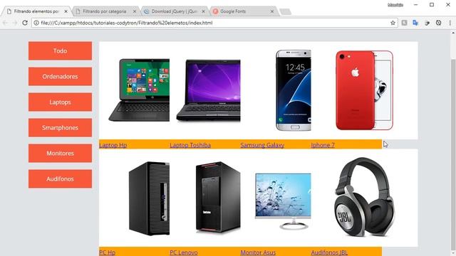 ? Como FILTRAR elementos por Categorías con HTML, CSS y JS смотреть онлайн
