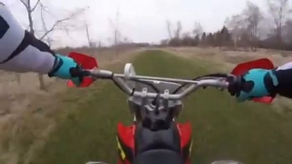 2003 Honda xr80 speed run