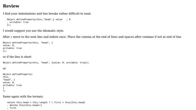 Code Review: Queue with O(1) enqueue and dequeue with JS arrays (2 Solutions!!) смотреть онлайн