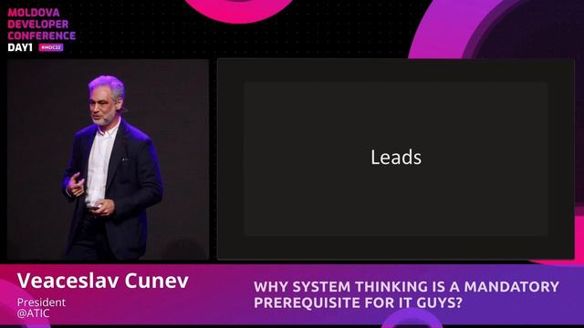 #MDC2022 - Veaceslav Cunev - System thinking in IT projects. смотреть онлайн