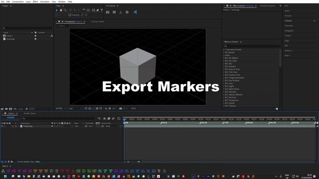 Export Blender Markers to AE Addon смотреть онлайн