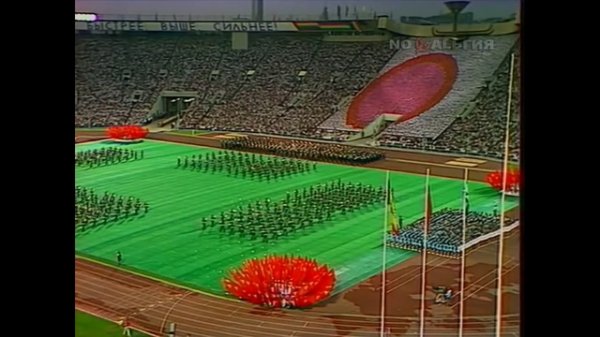 Soviet Army Band Show, Moscow Olympics 1980