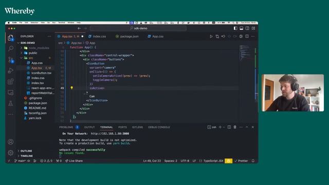 How to Build a Custom Video Call App With the Whereby Browser SDK смотреть онлайн