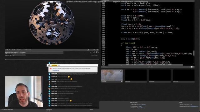 Live Coding "Sphere Gears" - Part 2 смотреть онлайн