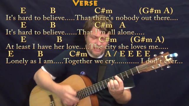 Under the Bridge (RHCP) Strum Guitar Cover Lesson with Chords/Lyrics смотреть онлайн