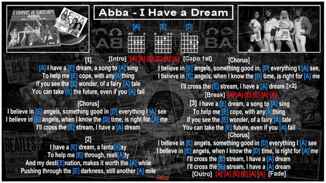 Abba - 3 Songs [Jam Tracks] [Guitar Chords & Lyrics] смотреть онлайн