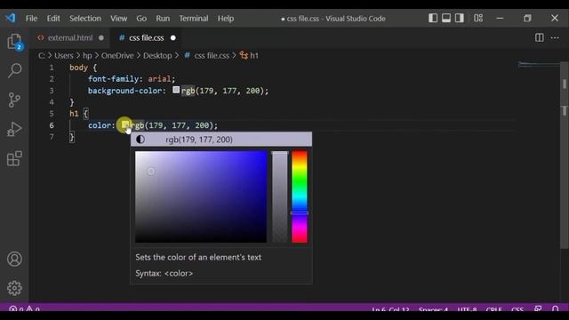 HTML me CSS kaise link kare | How to link CSS in HTML in Hindi смотреть онлайн