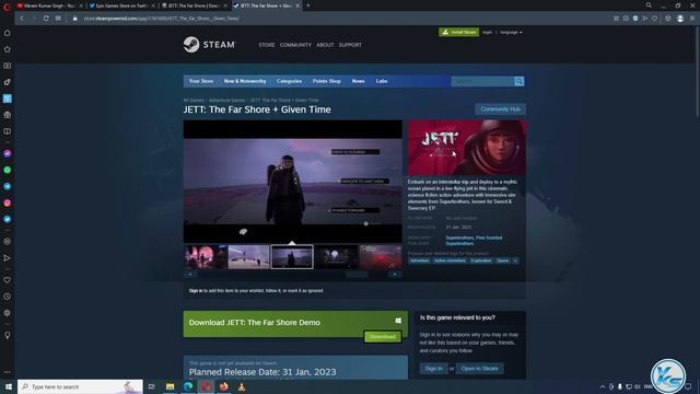 JETT: The Far Shore + Given Time Free on Epic Games Store | JETT The Far Shore + Given Time FREE NO смотреть онлайн