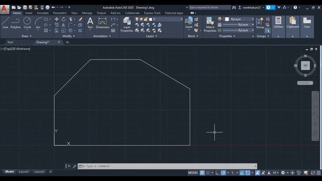 Autocad series Exercise_06, 2022, 2D Drawing смотреть онлайн