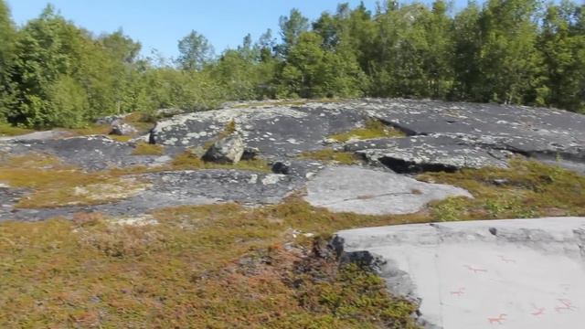 Prehistoric rock art in Alta, Norway смотреть онлайн