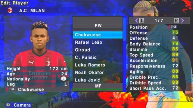 EFOOTBALL PES 2024 PPSSPP (C19) OFFICIAL ENGLISH VERSION, FULL UPDATE, PS5 CAMERA & HD GRAPHIC смотреть онлайн
