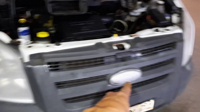 Форд Транзит 7 2010. Собираю впуск, ревизия тормозов и ABS смотреть онлайн