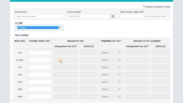 GSTR2 FILING IN TAMIL