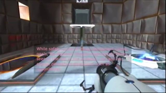 Portal - Still Alive: Walkthrough [Part 1] - Training смотреть онлайн